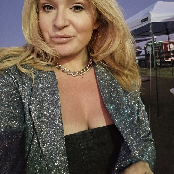 Rock N Roll Sparkle Blazer - Picture 3 of 3